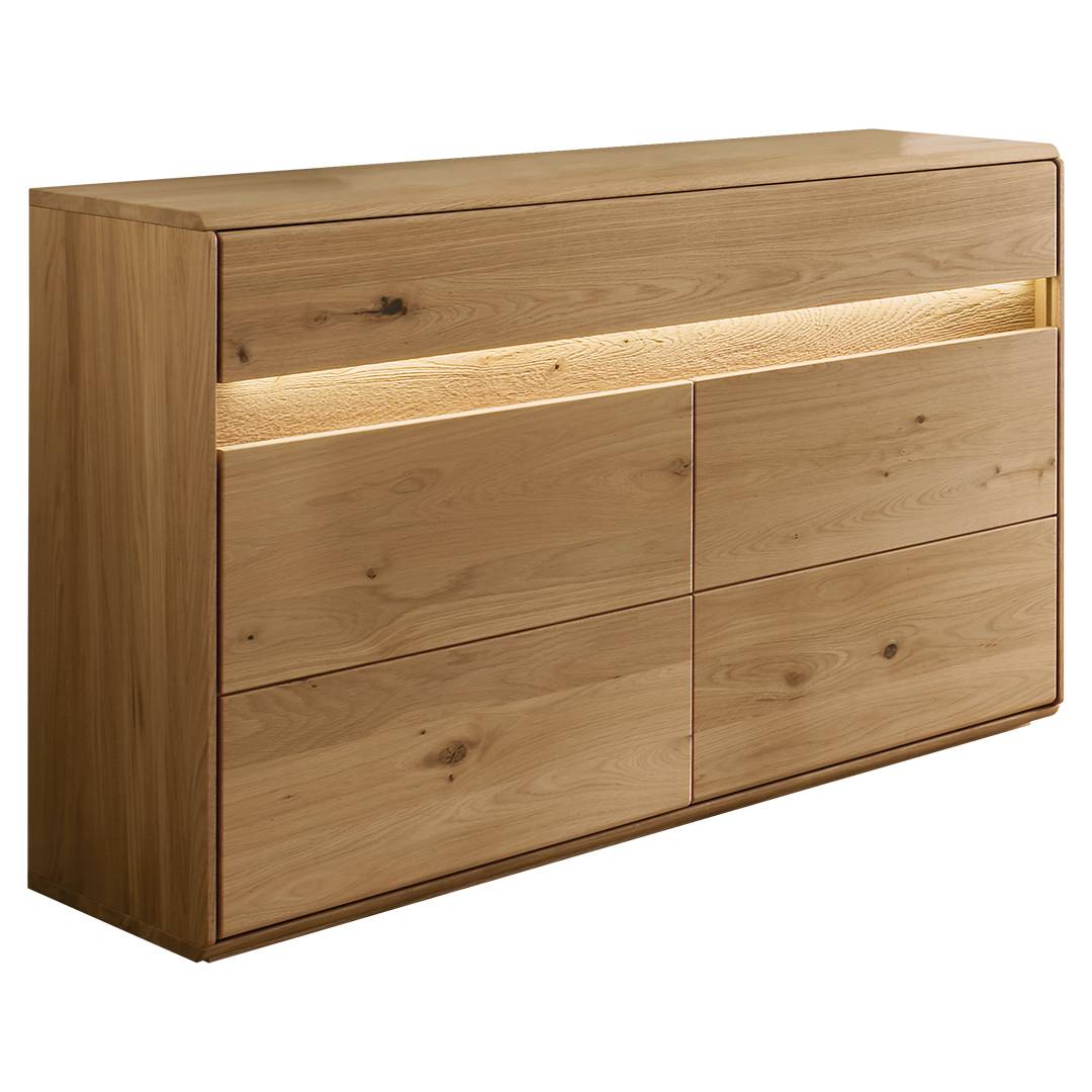 Sideboard "Bassano" - Holzart: Kernbuche